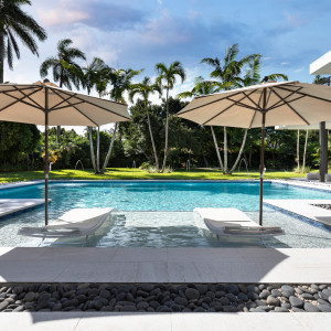 Pinecrest, FL New Pool Construction 20'x36' Pool with Sky Blue Finish Pinecrest, FL New Pool Construction