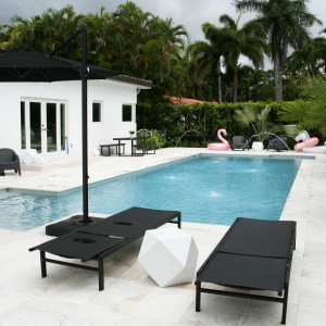 Coral Gables, FL New Pool Construction Fantastic Royal Pavers with Leather Finish Coral Gables, FL New Pool Construction