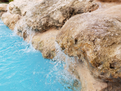 Natural Rock Waterfall Natural Rock Waterfall